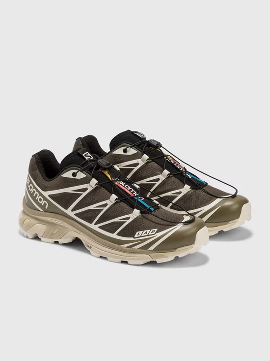 Salomon Shoes - Salomon XT-6 Recut Wren Kangaroo Vanilla Ice Size 6